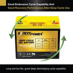 12V 21AH GEL DEEP CYCLE Battery replaces 12V 22AH