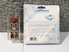 Phoenix Gold PDB214 24kt Gold 1-In 4-Out Power Ground Distribution Block Lot (2)