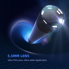 6LED USB Snake Endoscope Borescope HD Inspection Camera For Android Type C Lot