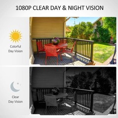 iDOO Smart Home Wired Video Doorbell & Chime – 1080p HD Night Vision 2-Way Audio