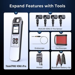 MUCAR 892BT Car All System Scanner KEY Coding Bidirectional Tool CANFD FCA