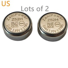 2X ZeniPower Z52H 3.85V Battery for Sony LinkBuds S WFLS900N/B Headphones