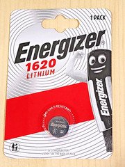 2 x ENERGIZER CR1620 3V Lithium Battery Coin Cell ECR1620 DL1620 EXP. 12/2033