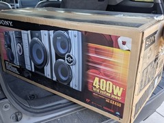 Sealed Sony MHC-GX450 Mini HiFi Stereo System 400W (2004) Limited #3076/3600 NEW