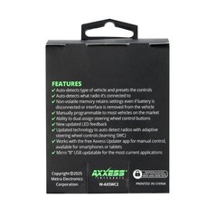 Axxess AXSWC-2 Universal Steering Wheel Control Interface
