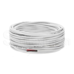 16AWG Speaker Wire 100ft In-Wall 16/2 Gauge CL2 Rated White Bulk Audio Cable