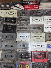 HUGE Lot of 135+ Cassette Tapes Albums, Blank Various New / Used Maxell Sony TDK