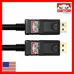 Display Port to Display Port Cable DP to DP 4K 60Hz High Speed UHD Video Audio