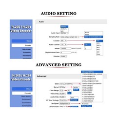 HEVC MPEG4 H.265 H.264 HDMI to IP Network Video Encoder, 1080P HD Digital Vid…