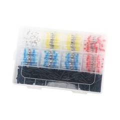 690 NEW Solder Sleeve Seal Heat Shrink Butt Wire Connectors Terminals Waterproof