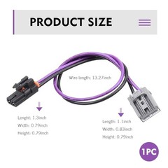 Blower Motor Connector Wire Harness, Replacement for Cadillac GMC Tahoe Yukon