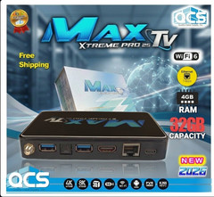 MaxTV Xtreme PRO 25 5G 8K 2025-2026 QUAD CORE 64BIT ANDROID Box Max TV