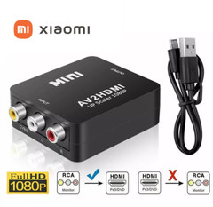 Xiaomi RCA AV to HDMI Converter, HDMI to RCA Composite Audio Video CVBS Adapter