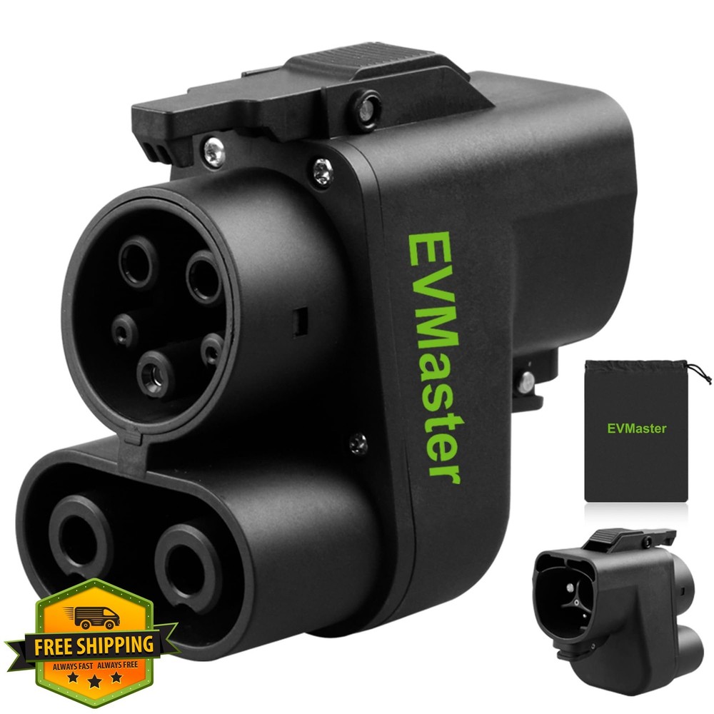 EVMaster NACS to CCS1 Adapter 500A/1000V DC Fast Charging
