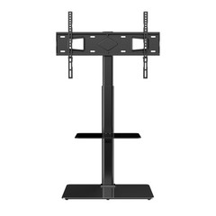 VEVOR TV Stand Mount Swivel Universal TV Stand for 32″-65″ TVs Adjustable Height
