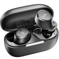 TOZO – A1 Lightweight Wireless Earbuds Headphones, Black – Refurbished