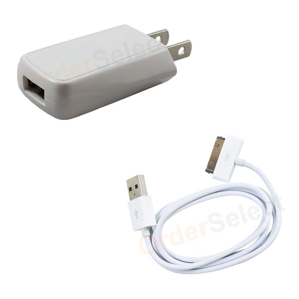 Wall Charger+USB Cable for Apple iPod 1 2 3G 4G 5G 6G 7G 3rd 4th 5th 6th 7th Gen