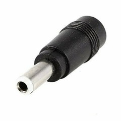 x3 Copper DC Power Connector 5.5mmx2.1mm Female to 5.5mmx2.5mm Male Adapter (C)