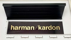 Harman Kardon Stereo Desk Sign – Custom Made Gold Aluminum