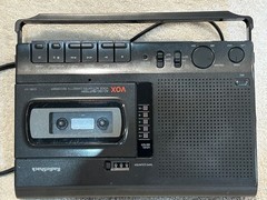 RadioShack CTR-117 Cassette Recorder Voice Activated Portable VTG Audio Player