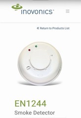 Inovonics EN1244 Wireless Smoke Detector EN1244