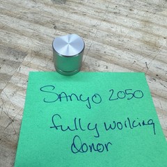 Sanyo 2050 Receiver Parts – Knob Treble Bass Balance