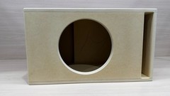 Single 1×12″ Spl Edition Vented Subwoofer Box Ported MDF 3/4 Double Baffle