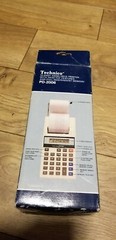 Technico10-Digit Hand-Held Printer Desk-Top Feature Full Memory Vintage PD-2006