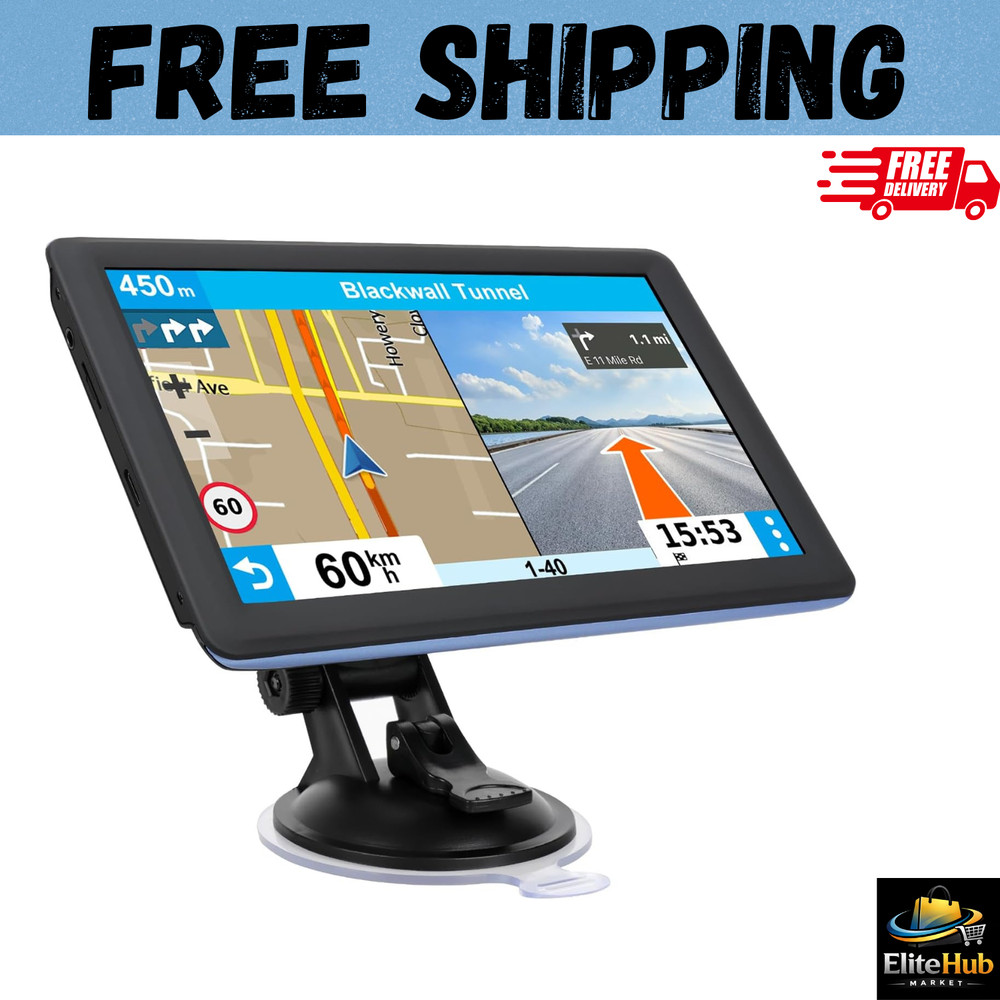 Garmin Car Truck GPS Navigation 7 Inch Touch Screen 2026 Maps Spoken Direction