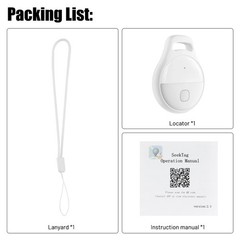 GPS Tracker for Android/IOS Systems Smart Tracking Anti-Lost Mini Global Locator