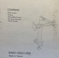 Hannspree deskmount SW01-00U1-000