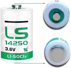 10 PACK LS14250 3.6V 1/2 AA Alternative Battery 1200mAh replace for LS 14250
