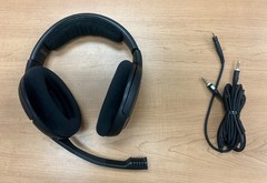 Massdrop x Sennheiser PC37X Gaming Headset — Noise-Cancelling Microphone, Black
