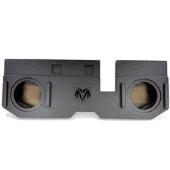 Mega Bass Dodge Ram Quad Cab 02-18 2×10 Inch Subwoofer Box Sub Enclosure Ported