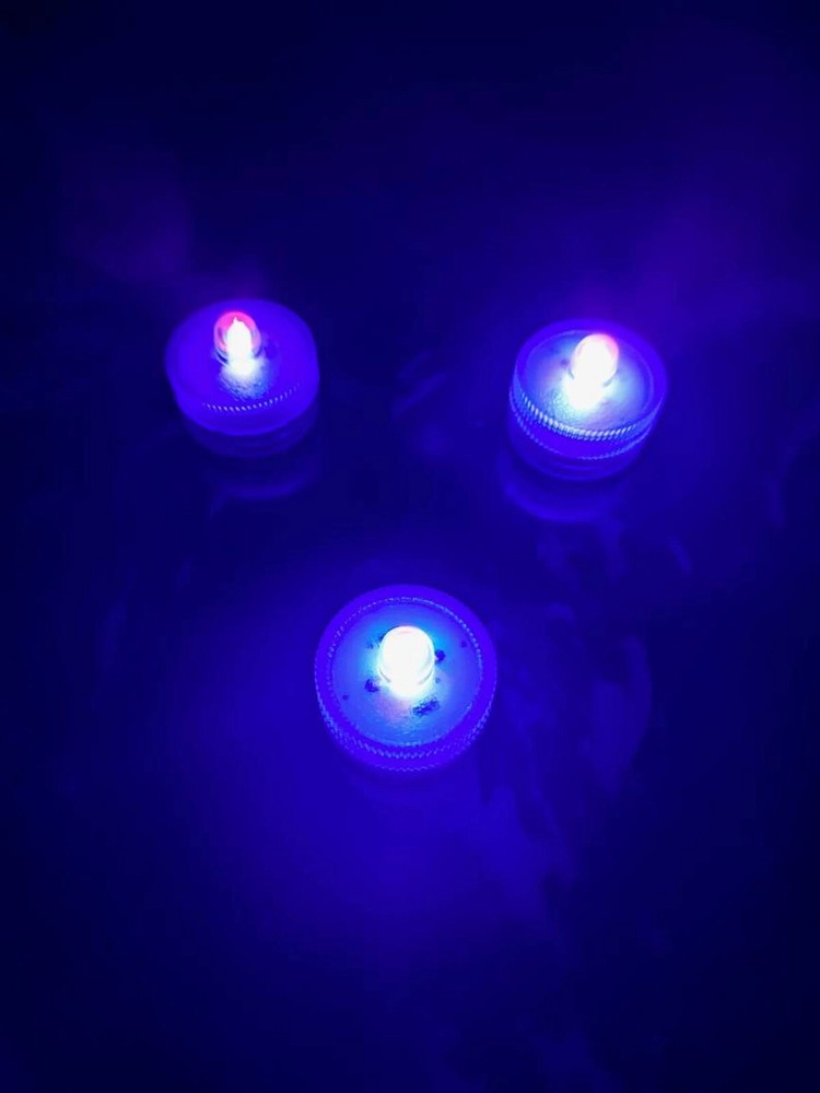 Blacklight UV LED Light Pod Single Color Blue Red Ultraviolet Portable Cosplay