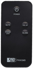 240W Commercial 70V Amplifier 5x Zones, Remote Control 3x XLR Mic Inputs PAM-245