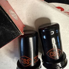 Lot Of 2: 6AC7 CBS Metal Vacuum NOS In CBS Box Made in U.S.A Tu6