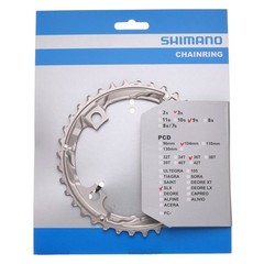 Shimano Unisex Adults Deore Fc-M617 Chain Ring Black 22 Zhne Y1Kf22000