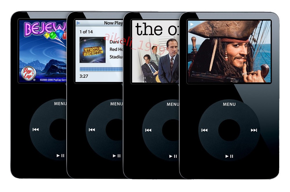 Apple iPod Classic Video 5th Gen 30GB/60GB/80GB Black / White Player-WARRANTY