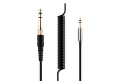 Coiled Spring Audio Cable For FOCAL SPIRIT ONE/ ONE S/Classic Takstar HD6500