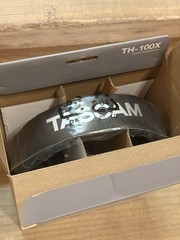 TASCAM TH-100X Closed-Back Studio Monitoring Headphones New In Box