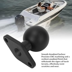 1.5in Ball Mount Base, C Size Ball Socket Arm Round Mount Base Holder Adapter