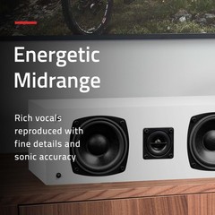 Fluance Elite 5.0 Surround Sound Home Theater Speaker System – Black