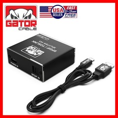 Toslink Optical Fiber Digital Audio Splitter Adapter SPDIF 3-Port 1×3 1-In 3-Out