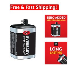 Dependable Super Heavy Duty 6 Volt Battery – Ideal for Everyday Low Drain Needs