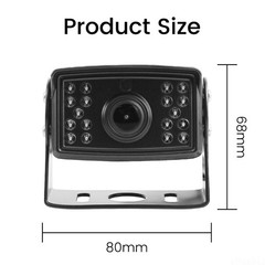 WiFi Wireless Car Truck RV Trailer Rear View Backup Camera 720P For iOS Android