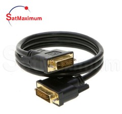 DVI-D to DVI-D Male 6ft Cable Dual Link 24+1 Pin HDTV, PC, Monitor Cord