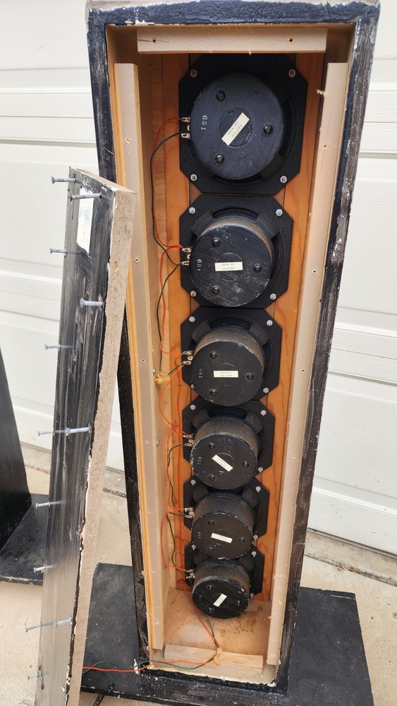 1 Vintage BOZAK B-209B 16 OHM MIDRANGE SPEAKER Works