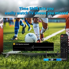 SuperBox S6 Max TV Streaming Box U-HD all featured content No annual fee-free