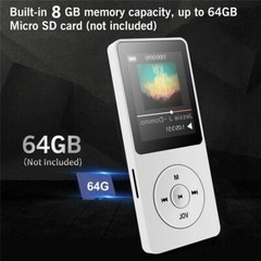 1.8″Portable Bluetooth MP3 Player Media FM Radio Recorder HIFI Music Speakers